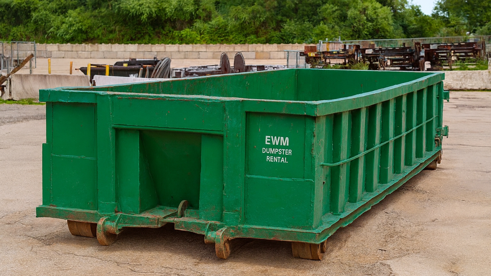 delaware ewm dumpster rental kent county